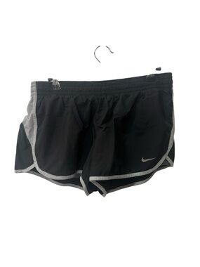 Nike Tempo Dri-FIT running shorts in black and grey women size L